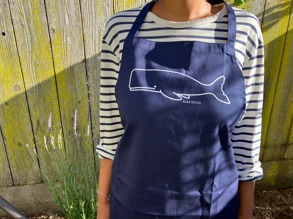 The Classic Whale Apron