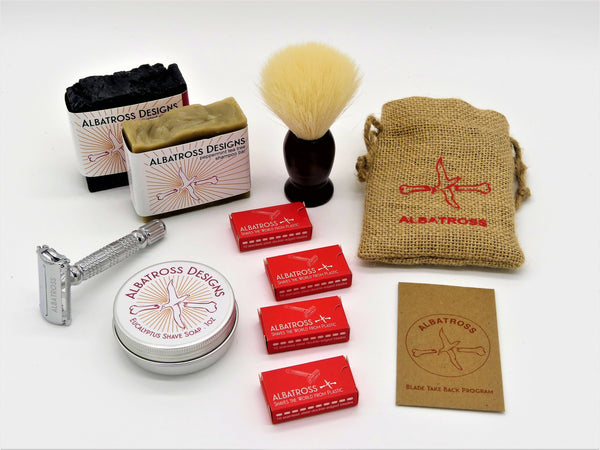 Zero Waste Shave and Shower Kit