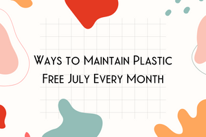 Ways to Maintain Plastic Free July Every Month