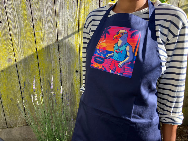 80s on the Beach Chef Apron