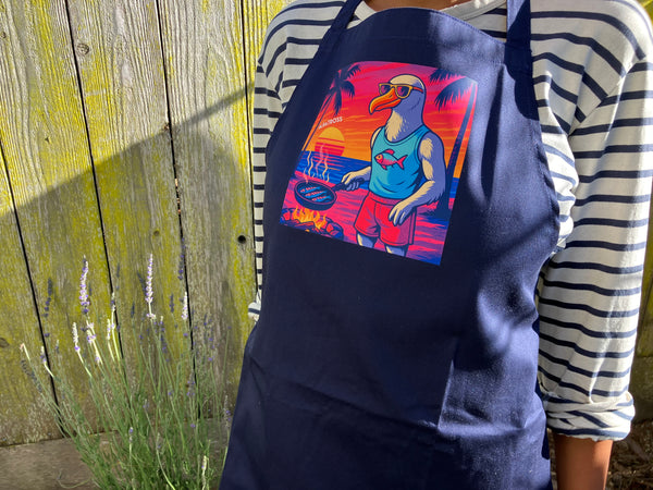 80s on the Beach Chef Apron