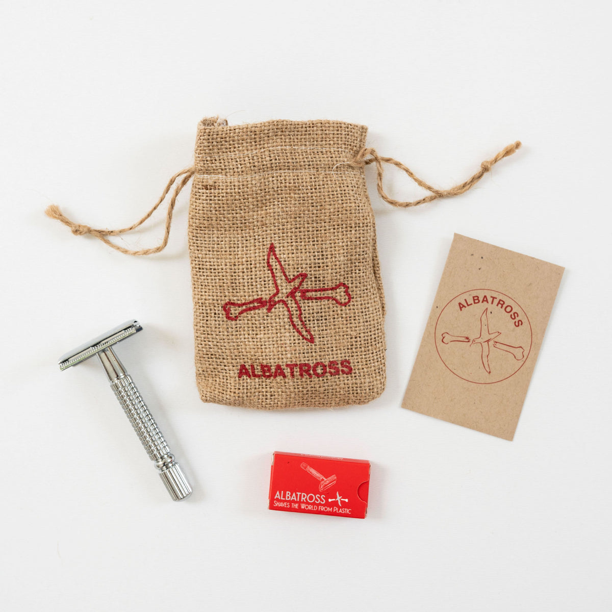 Zero Waste 3-Piece Safety Razor (Flagship)