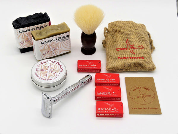 Zero Waste Shave and Shower Kit